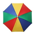 thumbnail image 1 of Portable Hands-Free Umbrella Hat for Outdoor Activities - 27" Sun & Rain Protection, UPF 40+, Lightweight Polyester, Foldable Design for Fishing, Golf, Gardening - Includes 1 Hat, 1 of 1