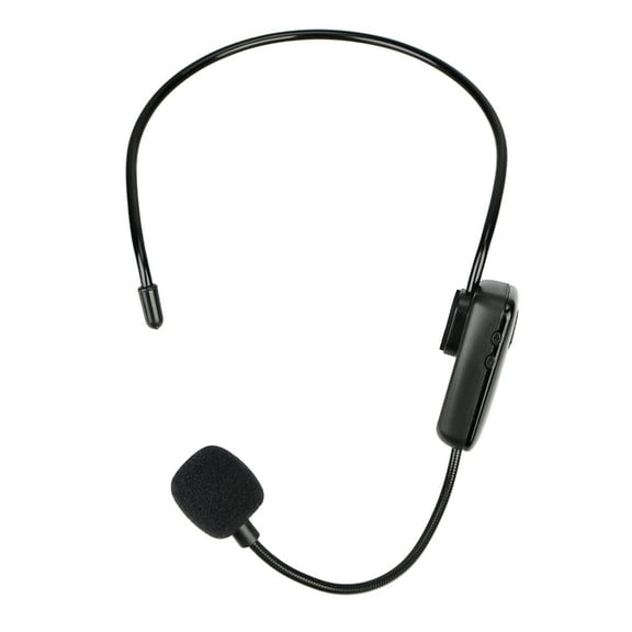 Portable Handsfree Megaphone for Loudspeaker DC5V Wireless Headset with Microphone Support 87.5MHz-108MHz Radio FM