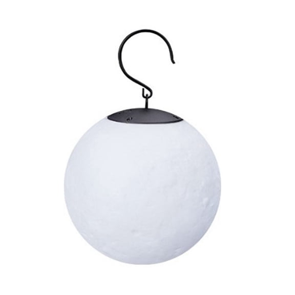 Portable Hanging Moon Lamp Camping Atmosphere Light Type-C Rechargeable Outdoor Garden Holiday Decor Lantern