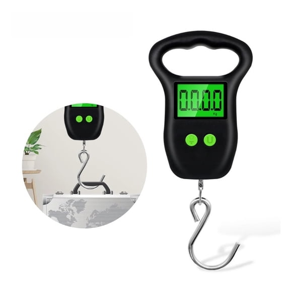 Portable Hanging Scale Electronic Weight Luggage Fishing Weighing Measurement 50KG Digital Hook ,Portable