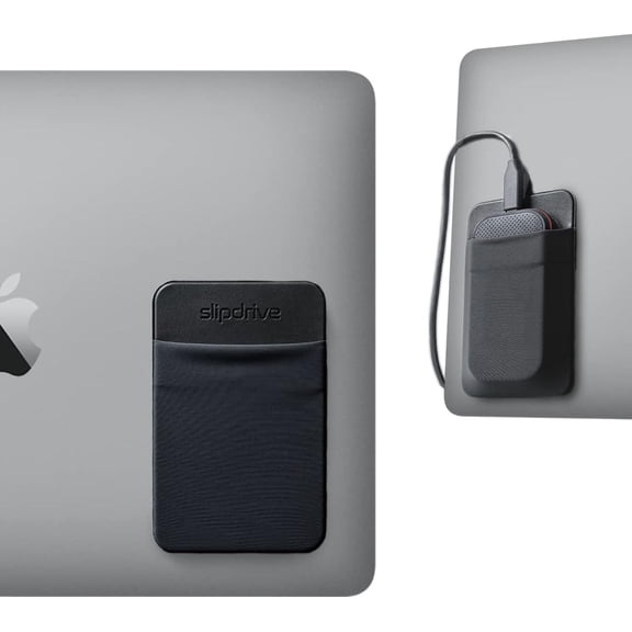 - Portable Hard Drive Sleeve for Laptop - SSD Solid State Drive - Reusable Adhes