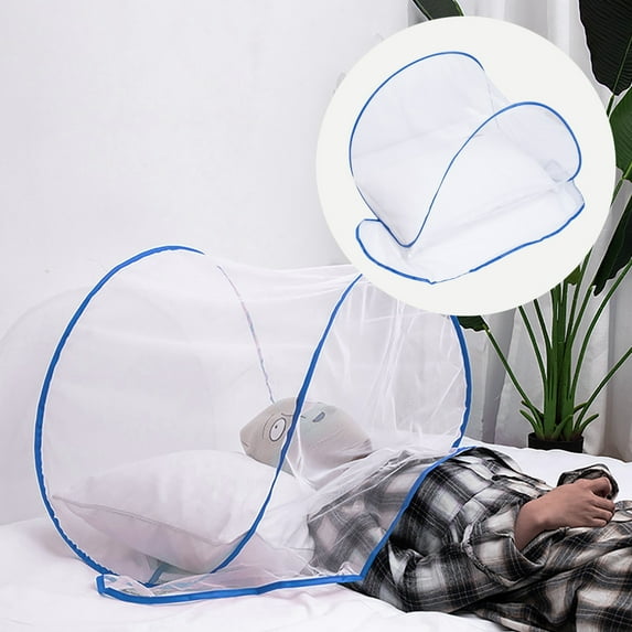 Portable Head Net Mini Foldable Travel Cover for Bed Lightweight Mesh Shield Outdoor Camping Prevention Gear