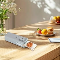 Portable Heat Sealer, 4.3 in, Manual Bags Sealer for Chip/Snack Bags, Handheld Food Saver for Plastic Storage & Freshness Lock, WEIWEIGG