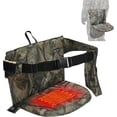 thumbnail image 1 of Portable Heated Hunting Seat Cushion, Outdoor Folding Chair Cushion with Waist Belt, Bleacher Seat for Sports Events, Hunting, Travelling, Hiking, Fishing, Power Bank Not Included（Camo）, 1 of 8