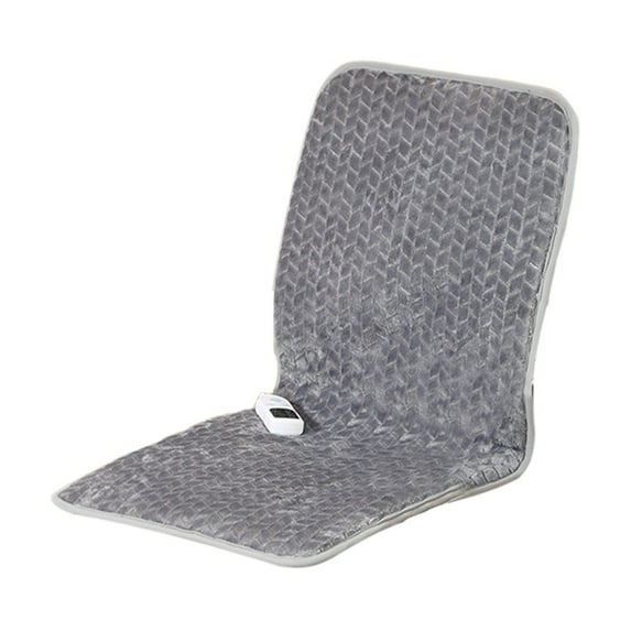 Portable Heated Seat Cushion, Folding Heated Chair Cushion Back Heated Chair Pad for Room Car Winter Outdoor Sports