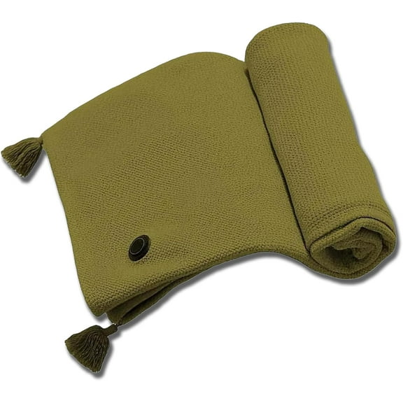 Portable Heated Shawl,Outdoor Wearable Wireless Electric Blanket,Warm Washable Throw Blanket with Three Temp Settings,for Elderly Wife Mother Adults Road Trip Working