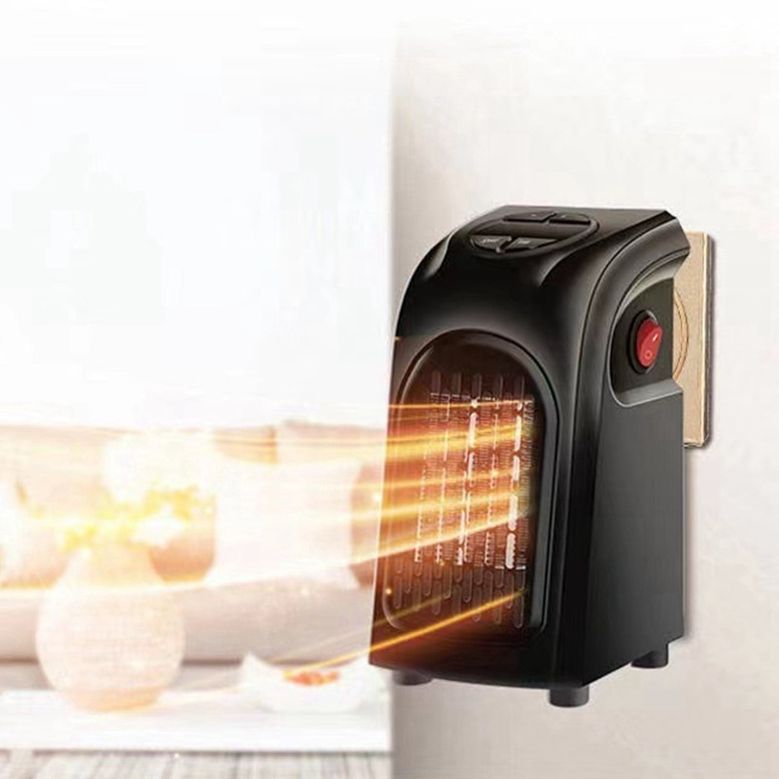Portable Heater Corner Fans for Doorways with Remote Small Battery