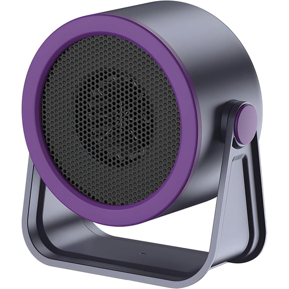 Portable Heater,Small Portable Space Heater for Indoor Use, Two-Speed Adjustable Quiet Electric Desk Heater, Personal Mini Heater for Office, Bedroom & Bathroom