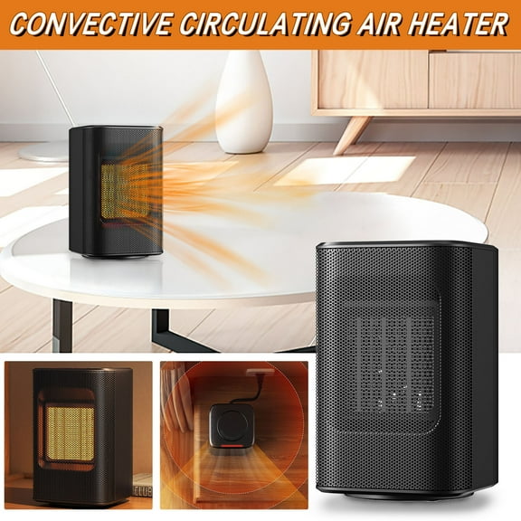 Portable Heater Small Space Heater 1000W Desk Heater Energy Efficient for Home Office Dorm Room Reading Corner