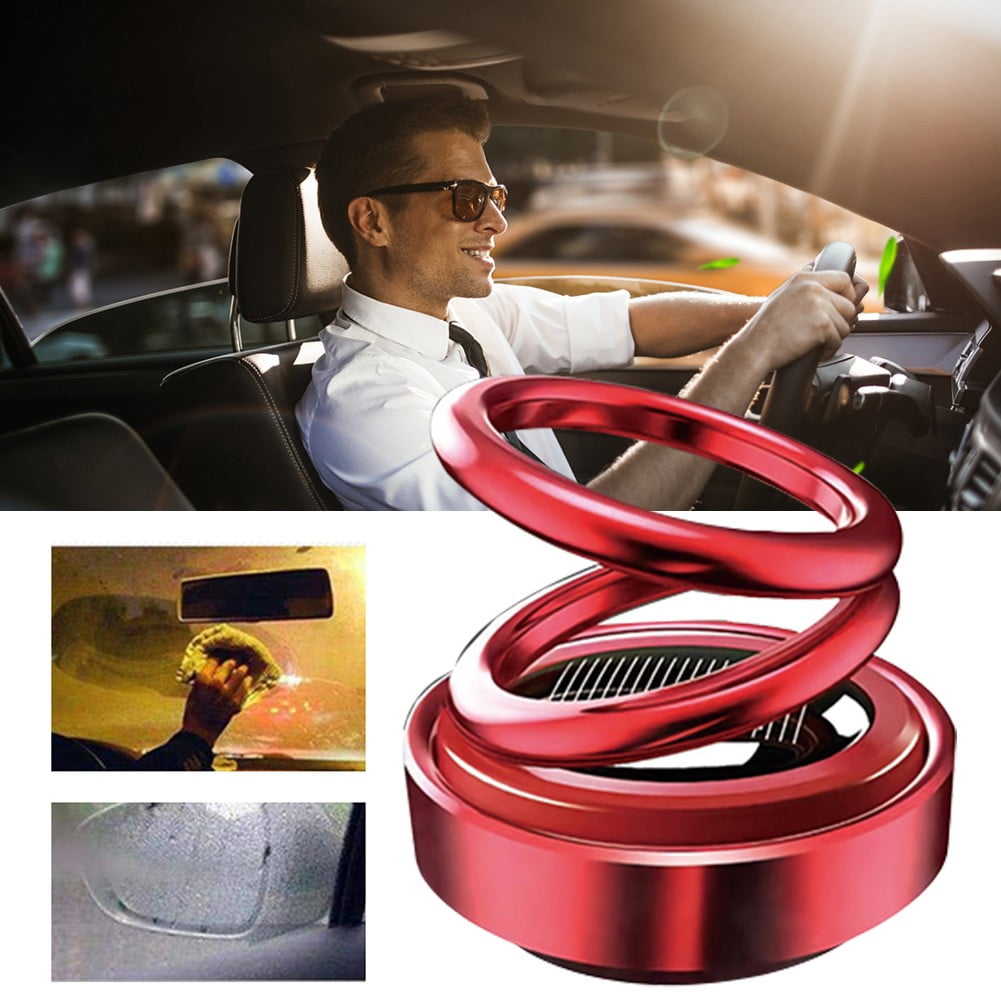 Portable Heater Solar Rotating Decorative Car Portable Micro Vibrating