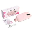 thumbnail image 1 of Portable Heating Pad for Period Cramps Relief Menstrual Heating Pad Vibration Heating Pad for Pain, Wireless Heating Pad with Massager Girlfriend Gifts, 1 of 6