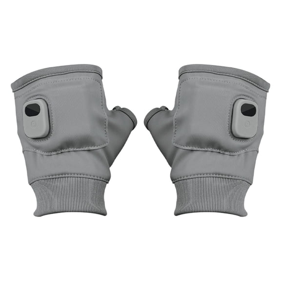 Portable Heating Smart Constant Temperature Rechargeable Fingerless Hand Warmer with Digital Display for Outdoor Skiing and Hiking