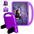 thumbnail image 1 of Portable Heavy Duty Case for Samsung Galaxy Tab A8 10.5" (SM-X200/X205) 2022, EVA Shockproof Armor Military Grade Lens Protection Case with Kids Friendly Handle Foldable Stand Bracket Case, Purple, 1 of 7