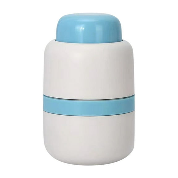 Portable Herb Cutter - ABS & Stainless Steel, 1/4-1/2 Divider - Hidden Storage, Easy Clean - for Kitchen/Travel, Herb Grinding