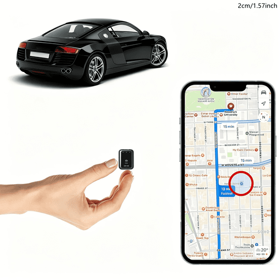 Portable Hidden Magnetic 4G GPS Tracker Long Standby Real Time Location Locator with Remote Voice Pickup Anti-Lost Tracking Device for Car Truck Motorcycle Seniors Kids Pets Luggage Warehouse Assets