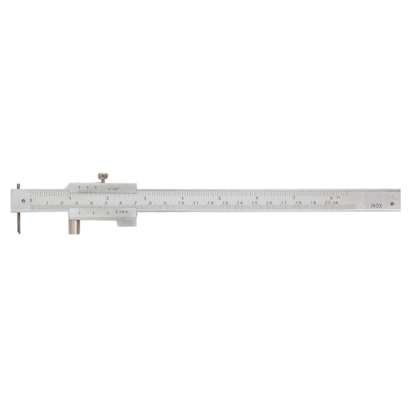 Portable High Accuracy Caliper Stainless Steel 200/300mm Scale for Technical Drawing Use