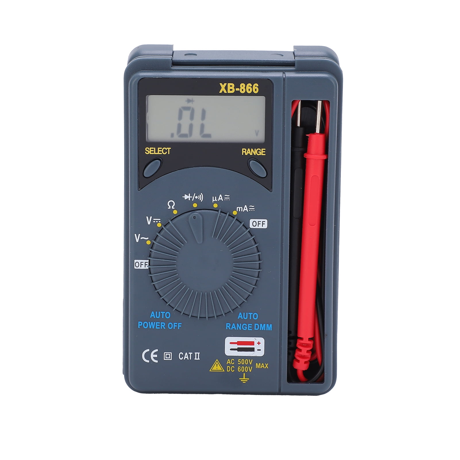 Portable High-Accuracy Pocket Multimeter with Large Digital Display ...