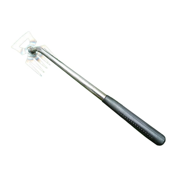 Portable High Carbon Steel Manual Weeder Grass Puller for Bonsai Yard Garden B Rubber Handle