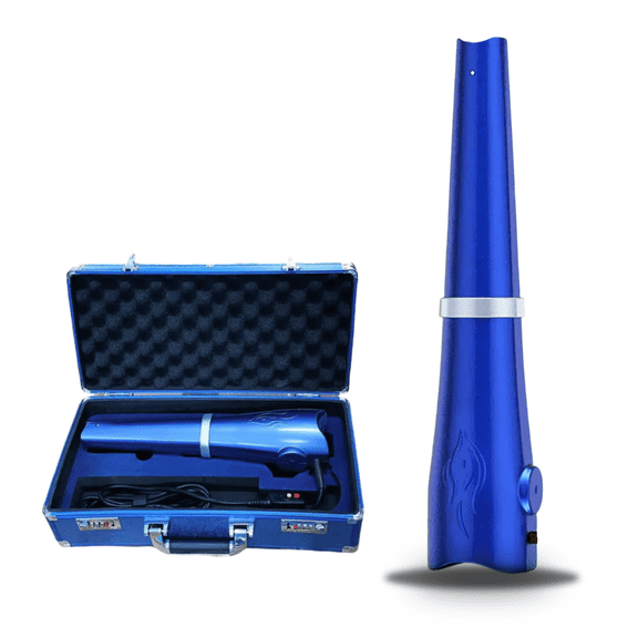 Portable High-Frequency Wand Terahertz-Inspired Handheld Device for Relaxation & Body Care, Travel & Home Use for Men and Women (Blue)