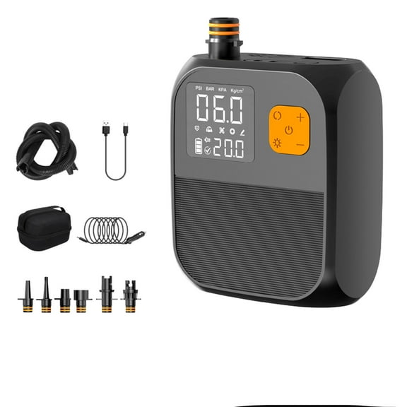 Portable High Pressure Rechargeable Electric Pump Fast Inflation Systems For Inflatable Boards Kayaks Watercrafts SUPs