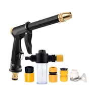 Portable High Pressure Water Sprayer, 2026 Multi-Function Water Gun Nozzle with 3 Adjustable Spray Modes, Jet Power Washer for Garden, Yard Car Cleaning