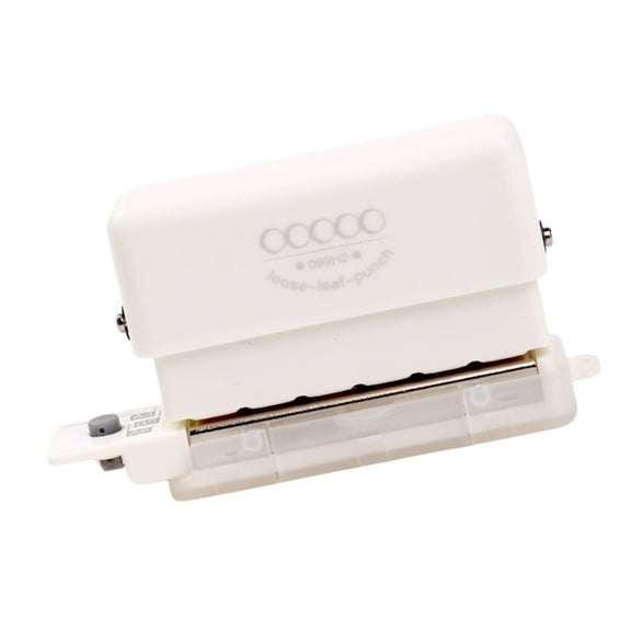 Portable Hole Puncher 5 Hole Paper Puncher Hand Account Hole Puncher Manual Paper Punch Plastic Punching Machine