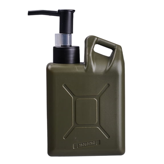 Portable Home Lotion Bottle Reusable Multifuntional Dispensing Container Multi-Purpose for Outdoor Travel Office Walking (Green)