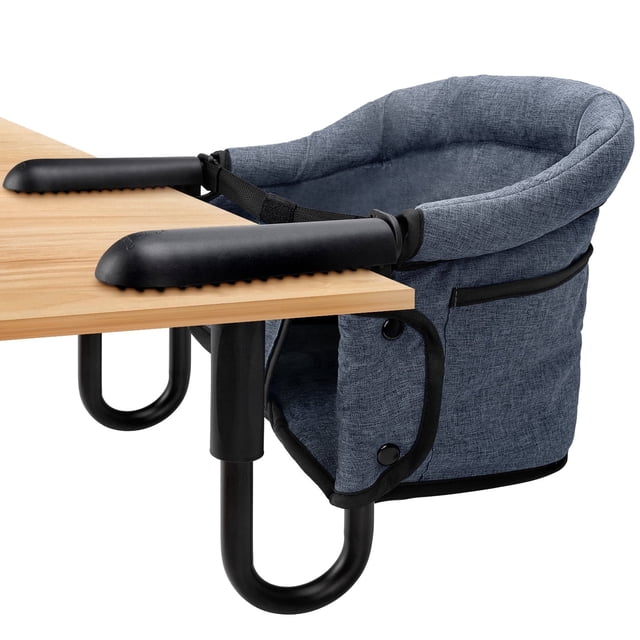 Portable Hook On High Chair, Foldable Clip-On Fast Table Chair with ...