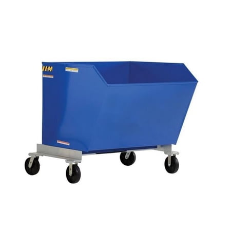 Portable Hopper Tilt Refuse 1 Cubic Yard
