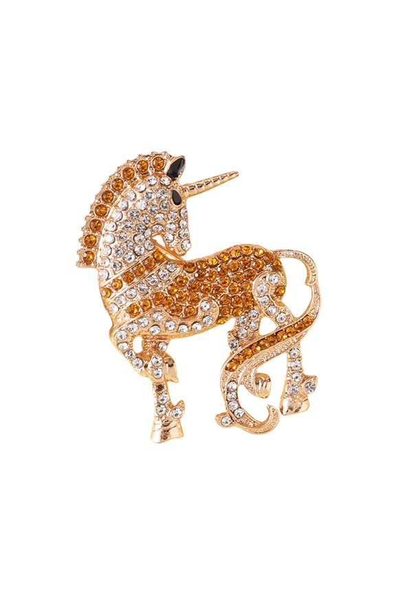 Portable Horse Pin Comfortable Wear Jewelry With Polished Finish for Daily Wear