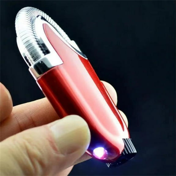 Portable Hose Torch Lighter For Kitchen BBQ Welding Lighter Stove Ignition Pipe Windproof Lighter