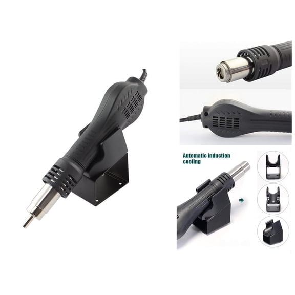Portable Hot Air Gun Welding Tool with 3 Nozzles