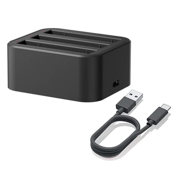 Portable Hub Camera Power Supply for X2 Action Camera Chargers with Indicator Convenient Charging Hub