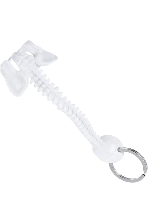Portable Human Spine Pendant Keychain Educational Anatomical Model Keyring Practical Teaching Tool For Classroom Use
