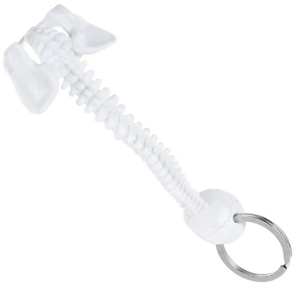 Portable Human Spine Skeleton Keychain Anatomical Model Keyring for Classroom Teaching Unique for Doctor