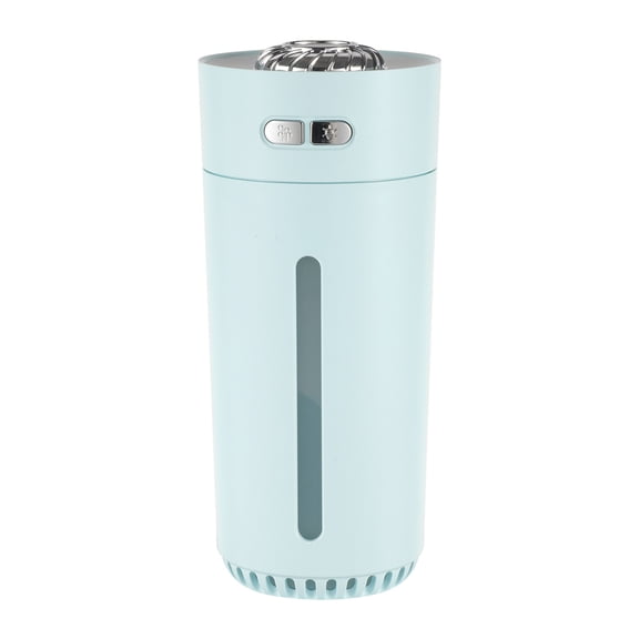 Portable Humidifier, 280ml Desktop Humidifier with Night Lights, Quiet Cool Mist Humidifier and Aroma Diffuser for Home Office Car Bedroom Travel, 2.7x2.7x6.1in