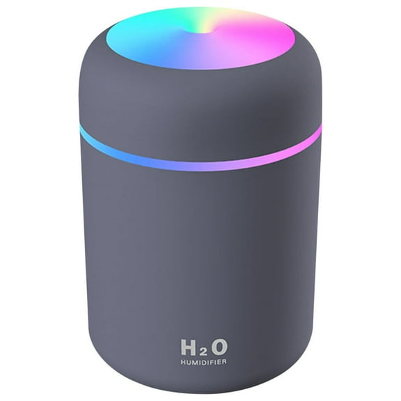 Portable Humidifier 300ml, Usavan Cool Mist Humidifier Night Light Auto Shut-Off, Mini Travel Humidifier for Bedroom Office Home Desk