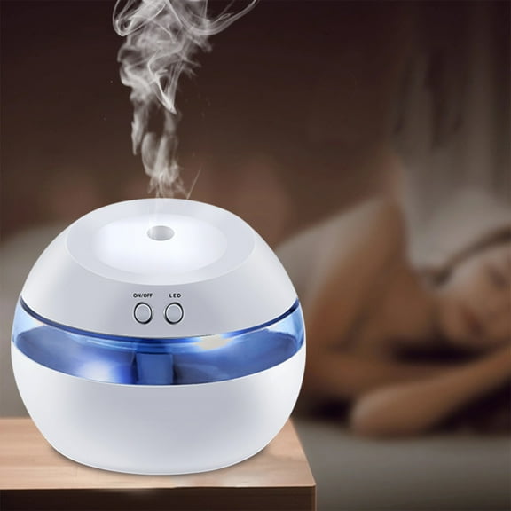 Portable Humidifier, Air Humidifier, Home Office Aromatherapy Machine Usb humidifier Mini Air Diffuser Air Cool Mist Humidifier,Astronaut Humidifier For Bedroom With 7 Colors Light Small Humidifier