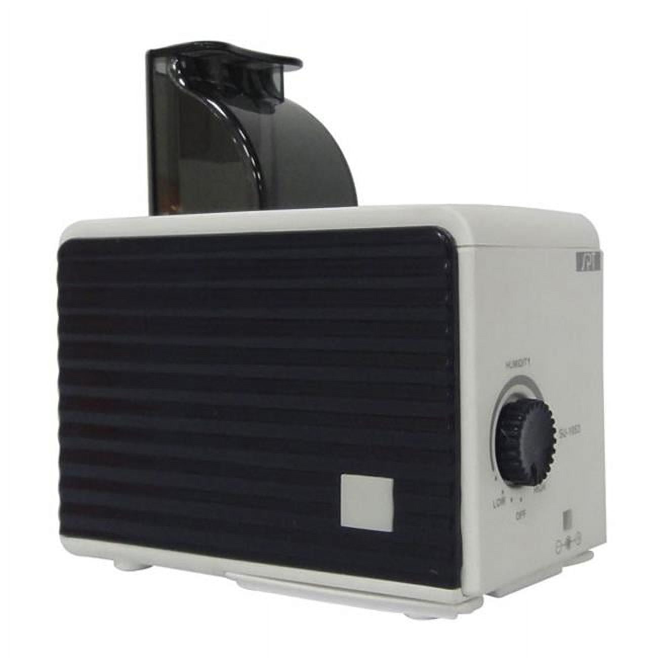 Compact Black and White Ultrasonic Portable Humidifier