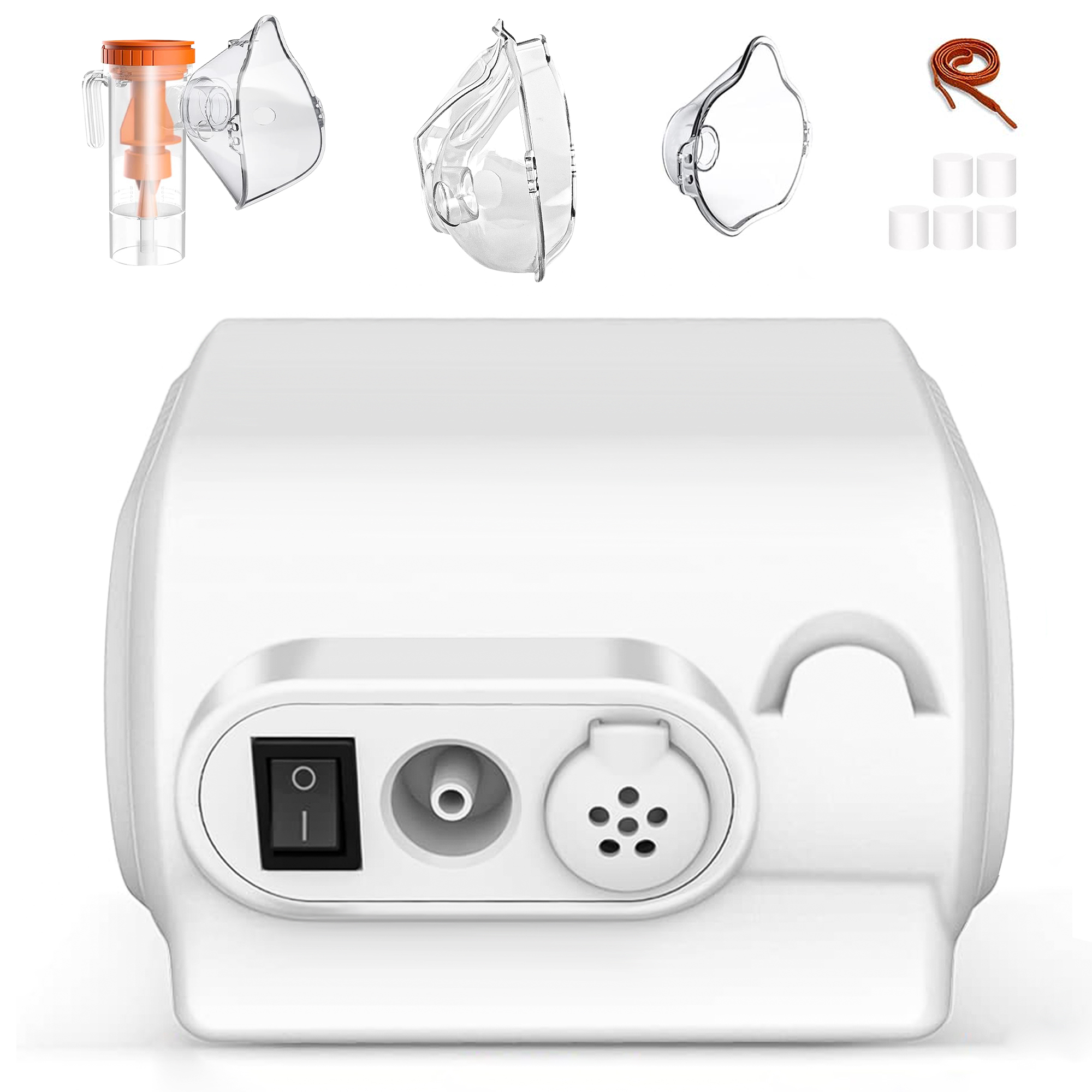 Portable Humidifier Machine, Compression Steam Humidifier Cool Mist