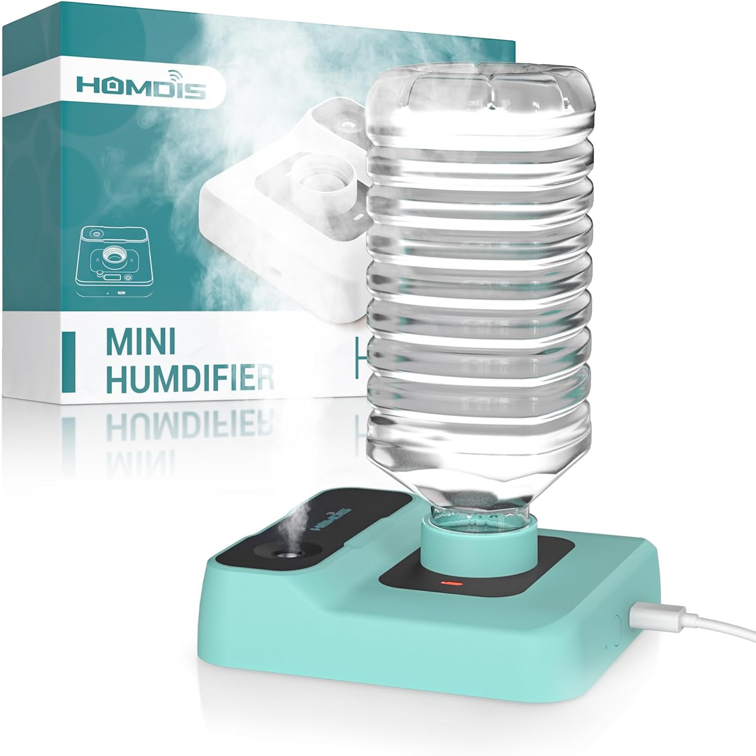 Portable Humidifiers for Travel, Small Mini Humidifier with Auto Shut ...