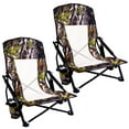thumbnail image 1 of Portable Hunting & Camping Chair, Foldable Turkey Seat with Cup Holder, Carry Strap, Heavy-Duty Design for Backpacking, Travel, Picnics, and Outdoor Adventures (2 Pack), 1 of 8