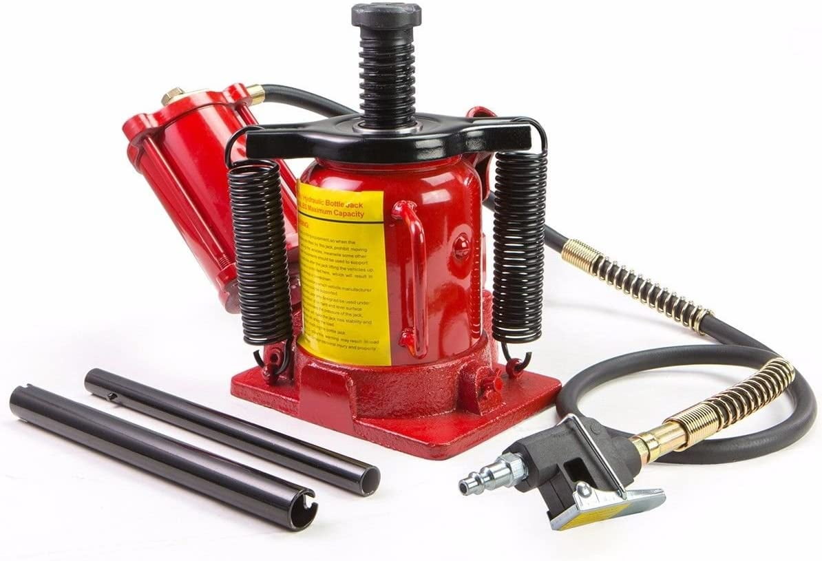 Portable Hydraulic Bottle Jack AirOperated Bottle Jack Lift Low