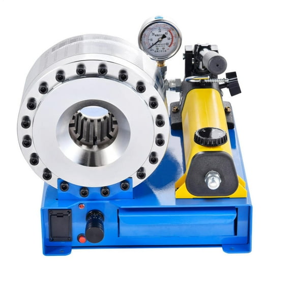 Portable Hydraulic Hose Crimper - Handheld High-Pressure Hose Crimping Tool for Excavators and Heavy Equipment