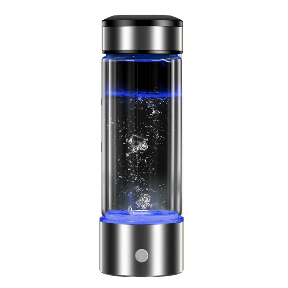 450ml Portable Hydrogen Water Bottle Ionized Generator Machine Rechargeable