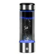 Portable Hydrogen-Rich Water Sport Bottle Rechargeable ion Water Generator Hydrogen Generator Water Glass Cup Health Cup  Black