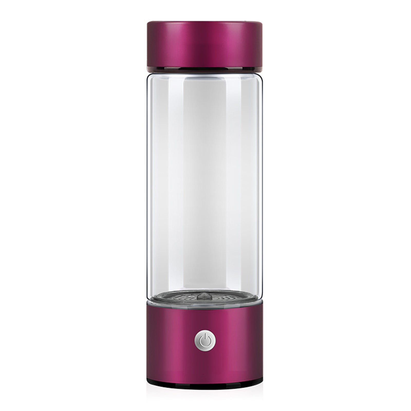 Portable Hydrogen Water Bottle Generator 420ml Rechargeable Borosilicate Glass SPE/PEM Technology USB Fast Electrolysis Antioxidant Health Drink Travel Work Home