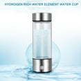 thumbnail image 1 of Portable Hydrogen Water Bottle, Hydrogen Rich Water Generator, Rechargeable Glass Hydrogen Water Ionizer Machine , for Daily Office Home Travel and Fitness Drinking, 1 of 7