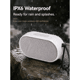 thumbnail image 1 of Portable IPX6 Waterproof Bluetooth Speaker, 5.3 Wireless Mini Outdoor Speaker with TWS Stereo, TF Card/AUX/USB Playback, Hands-Free Call, 1000mAh Rechargeable Small Speaker for Camping Beach Travel, 1 of 8