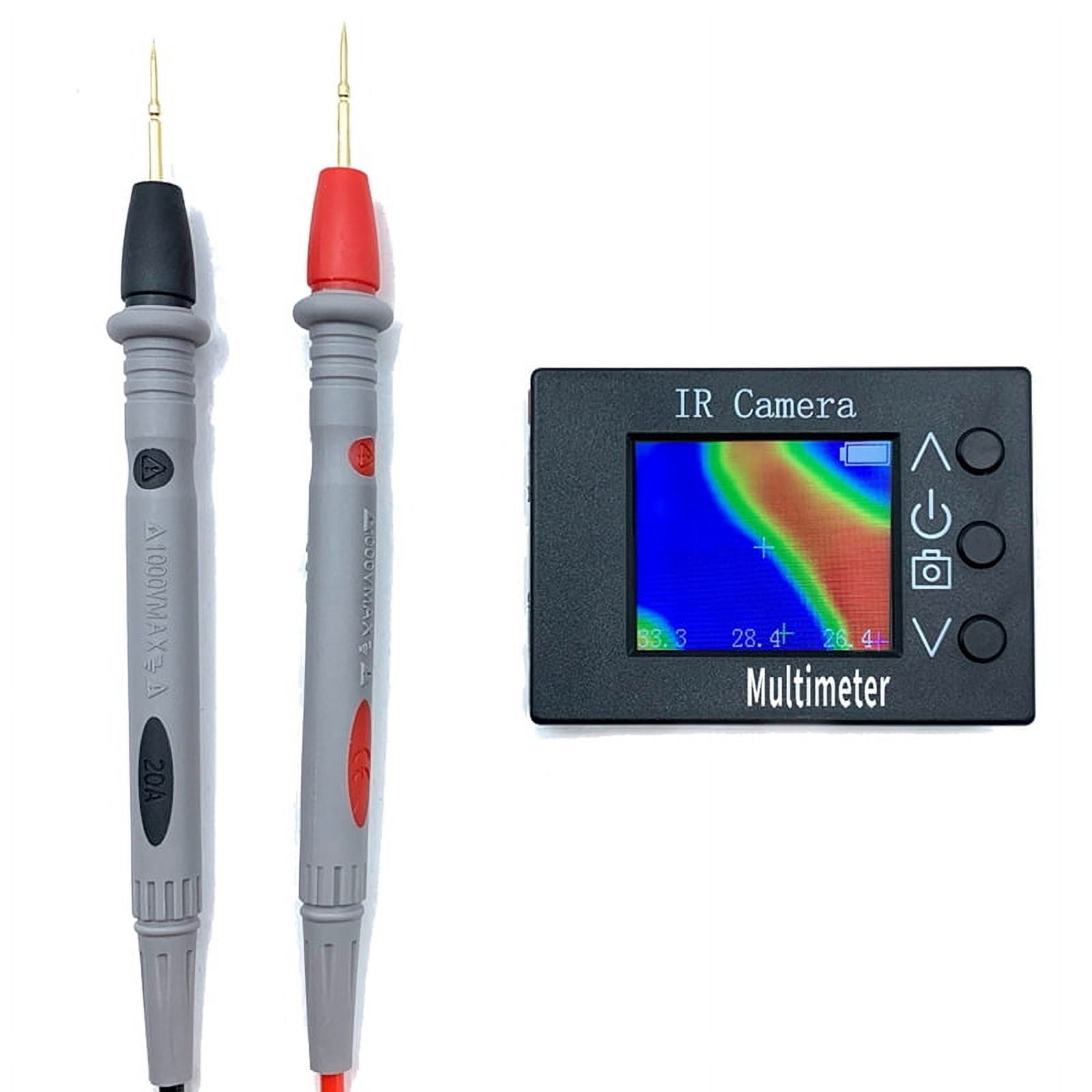 Infrared Multimeter Portable IR Thermal Imaging Multimeter, 32x24 IR Camera & Digital ...